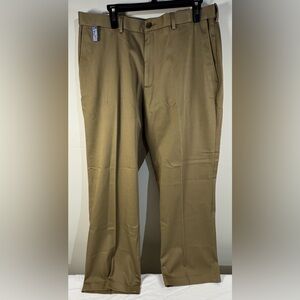 Haggar Men's Khaki Chinos nwt comfort dress pants stretch classic fit 38 x 29